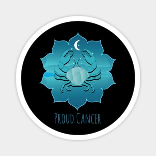 Proud Cancer sign Magnet